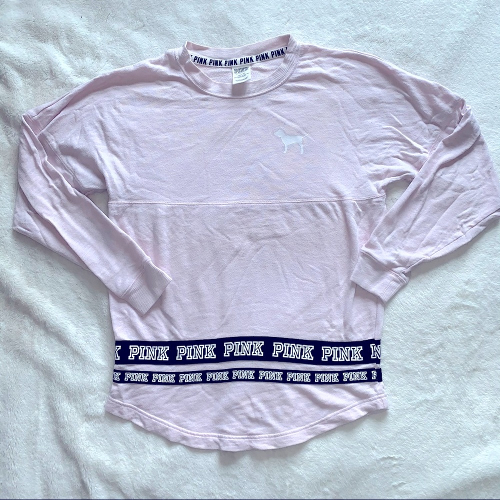 XS VS Baby Pink Crew